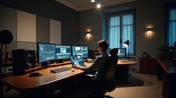 Optimiser votre montage vidéo dans un studio à Paris
